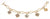 Adorable 18K Yellow Gold Diamond Heart Charm Bracelet. Matching Earrings Available. Two Hearts Are Filled With .015 Ct X .46 Round Diamonds In Each. Total Ct Weight Is Approximately .9Ct.