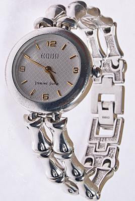 Womens Sterling Silver Ecclissi Watch
