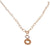 Beautiful Yellow Gold 18K & Diamonds Circle Link Necklace