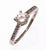Beautiful Engagement Style Ring With Cubic Zirconia'S. Rhodium Plated To Prevent Tarnishing. This Ring Will Enhance Any Occasion And Is Perfect For Every Bride.