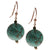 Turquoise Ball Hanging Earrings