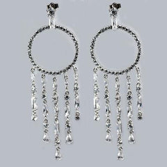 Stunning Sterling Silver Chandelier Earrings