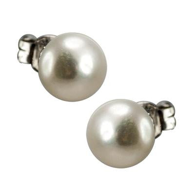 Stunning White Round 6 Mm  Pearls