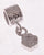 Beautiful Designer Inspired Hanging Flower Sterling Silver Kali Bead. Bead Can Be Used As A Single Charm On A Bracelet Or Paired With Fashion Charms To Create Your Own Kali Original Sterling Silver Is Rhodium