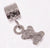Adorable Designer Inspired Hanging Teddy Bear Sterling Silver Kali Bead. Bead Can Be Used As A Single Charm On A Bracelet Or Paired With Fashion Charms To Create Your Own Kali Original Sterling Silver Is Rho