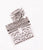 Adorable Designer Inspired Sterling Silver Hanging Square Kali Bead With A Wave Design. Bead Can Be Used As A Single Charm On A Bracelet Or Paired With Fashion Charms To Create Your Own Kali Original Sterling
