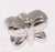 Adorable Designer Inspired Sterling Silver Bow Design Kali Bead. Bead Can Be Used As A Single Charm On A Bracelet Or Paired With Fashion Charms To Create Your Own Kali Original Sterling Silver Is Rhodium Plat