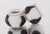 Trendy Designer Inspired Brass With A Silver Overlay White And Black Teardrop Design Kali Bead. Bead Can Be Used As A Single Charm On A Bracelet Or Paired With Fashion Charms To Create Your Own Kali Original