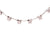 Stylish Brass With Rhodium Overlay Cz Tennis Style 16 Inch Necklace.