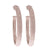 Dainty Sterling Silver With Rhodium Overlay Cz Hoop Style Earrings.