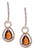 Beautiful Sterling Silver With A 14K Gold Overlay Smokey Topaz Center Stone And Clear Cz Border.