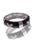 Beautiful Designer Inspired Sterling Silver And Black Enamel Ring. Crisscross Design Throughout Ring. Rhodium Plated To Prevent Tarnishing.