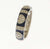Adorable Designer Inspired Sterling Silver And Blue Enamel Ring. Beautiful Heart Design Throughout Ring. Ring Is Rhodium Plated To Prevent Tarnishing.