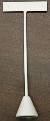White Tallest T Earring Tree