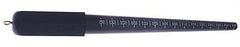 Black Plastic Ring Stick With White Lettering And Thick Handle With Attached Metal Hoop For Easy Access To Wall Hook. The Ring Stick Measures Up To Size 15.
