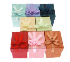 These Bright Colored Boxes Will Enhance The Display Of Any Type Of Ring Especially Colored Coordinates. Comes With 8 Pieces