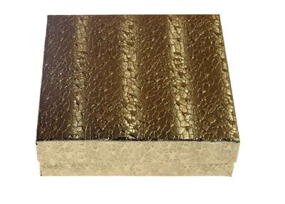 100 Gold Cotton Filled Boxes