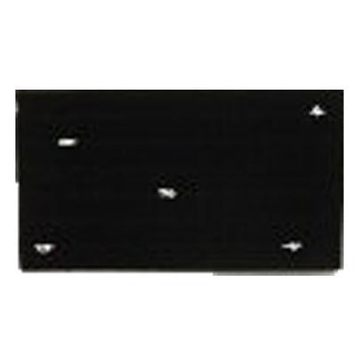 Black Economic Ring Foam Tray Insert. This Display Holds 144 Ring Fits Into The 1 Inch Black Tray Item Number 1-1P.