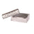 100 Piece Silver Cotton Filled Boxes 1 7/8 X 1 1/4 X 5/8