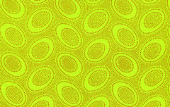 Aboriginal Dot - Lime