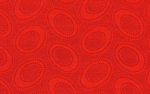 Aboriginal Dots - Red