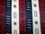 African Geometric Stripe Black, Red, White