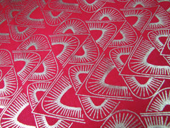 African Metallic Gold/Red