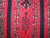 African Red/Black Geo Metallic Print