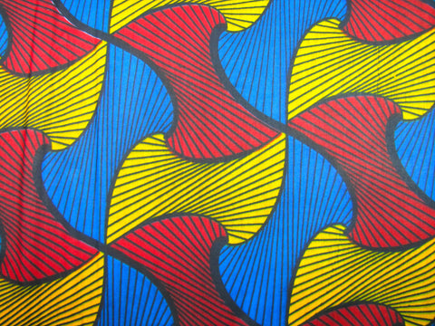 African Spiral Multi Color