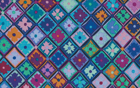Antwerp Flowers - Blue