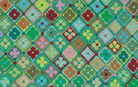 Antwerp Flowers - Green