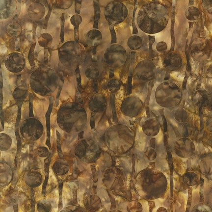 Artisan Batiks Elementals Geos 2 Chocolate 11600-167