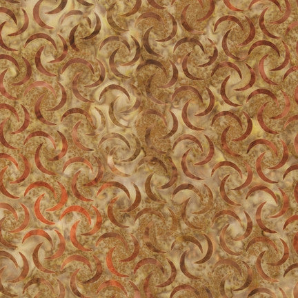 Artisan Batiks Elementals Geos 2 Rust 9499-179