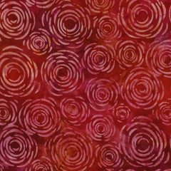 Artisan Batiks Elementals Geos 4 Red 13106-3
