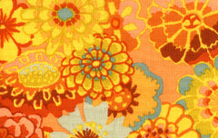 Asian Circles - Orange