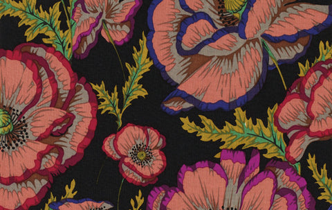 Banded Poppy - Black