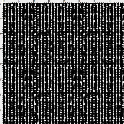 Beaded Curtain Black 691-872