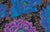 Brocade Peony - Blue