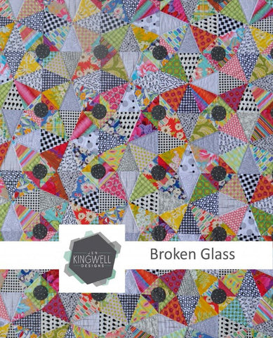 Broken Glass Pattern by Jen Kingwell