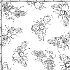 Busy Bees White 691-862