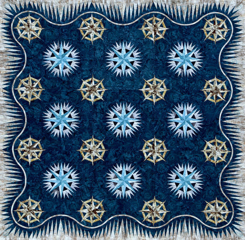 Captain's Wheel Quilt Kit