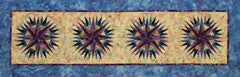Compass Rose Quilt Kit ~ Blue Color Way