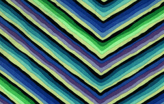 Diagonal Stripe - Blue