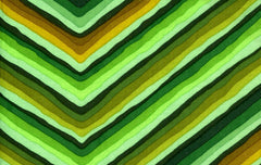 Diagonal Stripe - Green