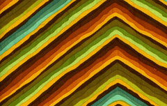 Diagonal Stripe - Ochre