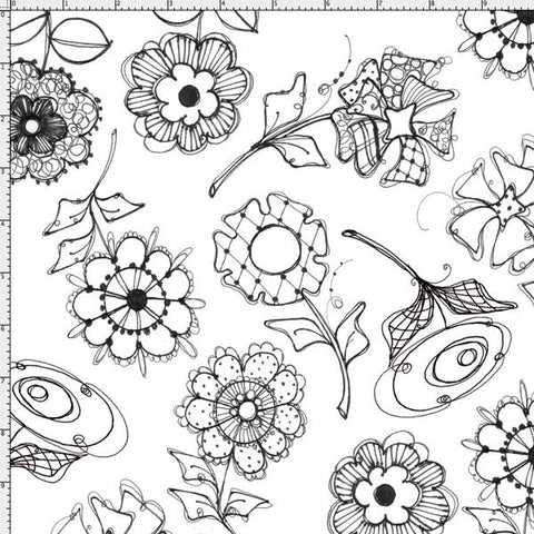 Paper Posies White 691-863