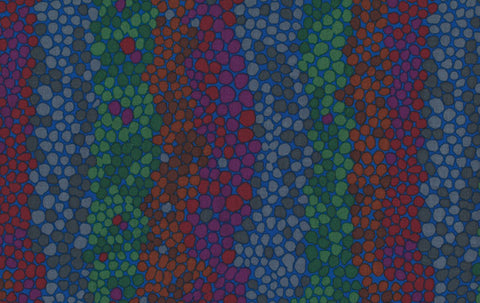 Pebble Mosaic - Cobalt
