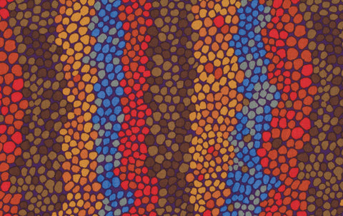 Pebble Mosaic - Purple