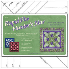 Petite Rapid Fire Hunter's Star Ruler and Pattern