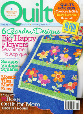 Quilt Magazine April/May 2010 Issue